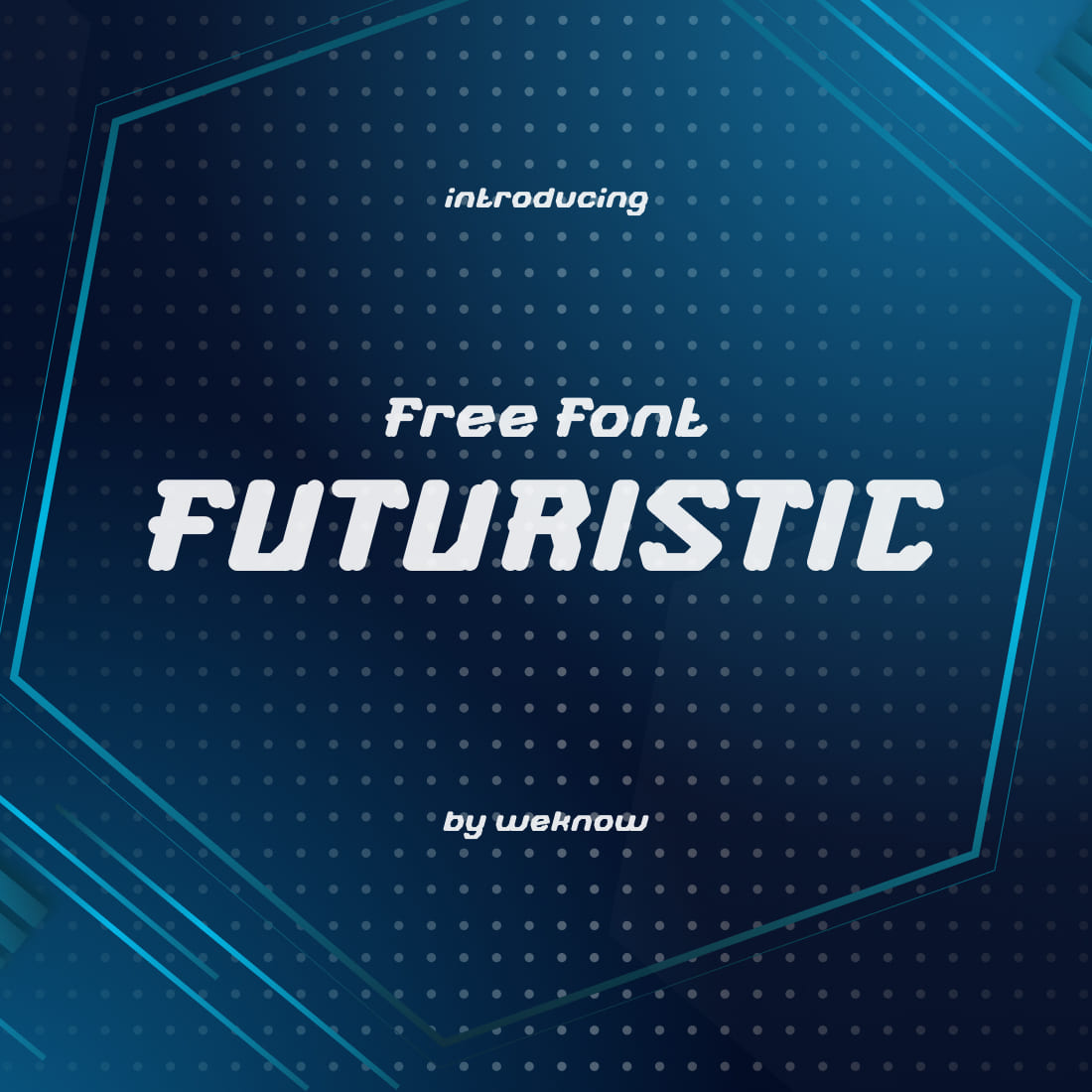 Free Futuristic Font MasterBundles Main Cover.