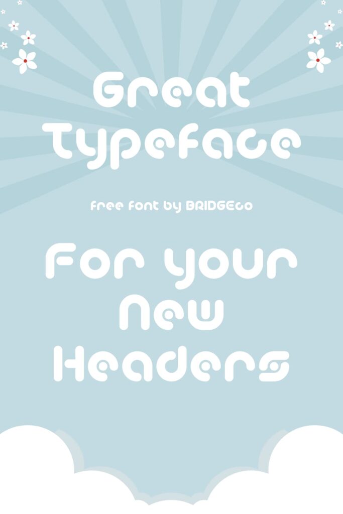 Free Teacher Font Pintrest Preview with Example Phrase.