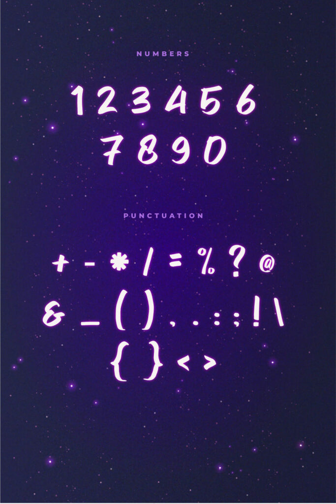 Free Urban Retro Font Numbers Punctuation Pinterest Preview by MasterBundles.