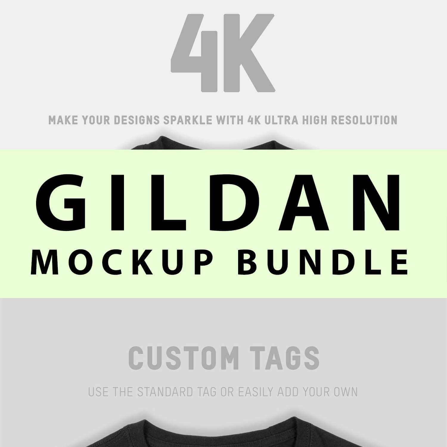 Gildan Mockup Bundle cover image.