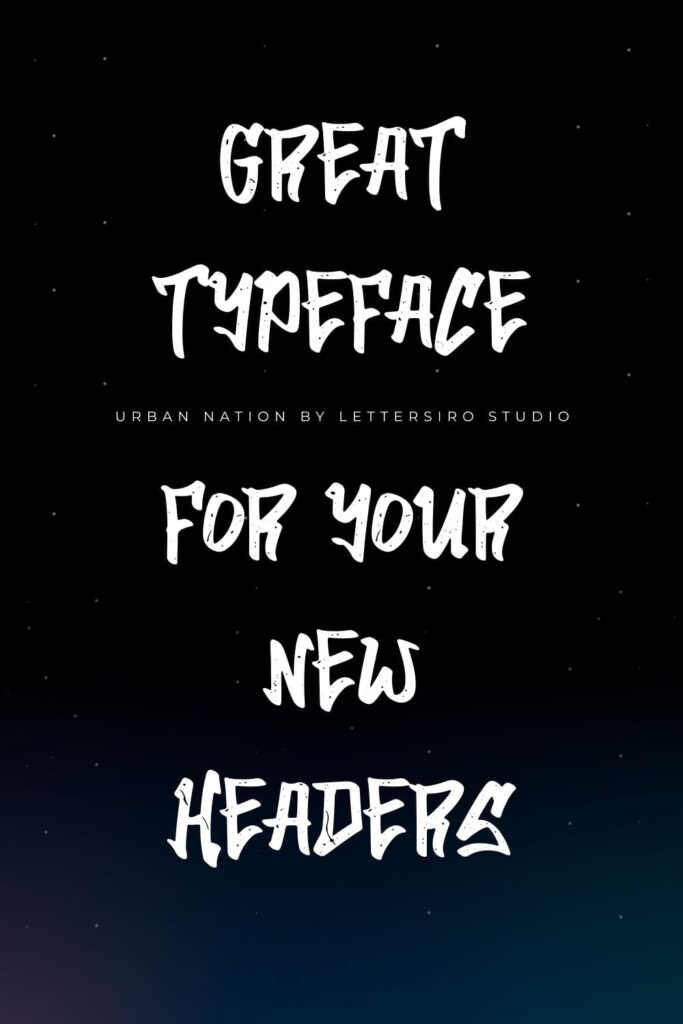 MasterBundles Pinterest Example Phrase using Free Urban Nation Font.