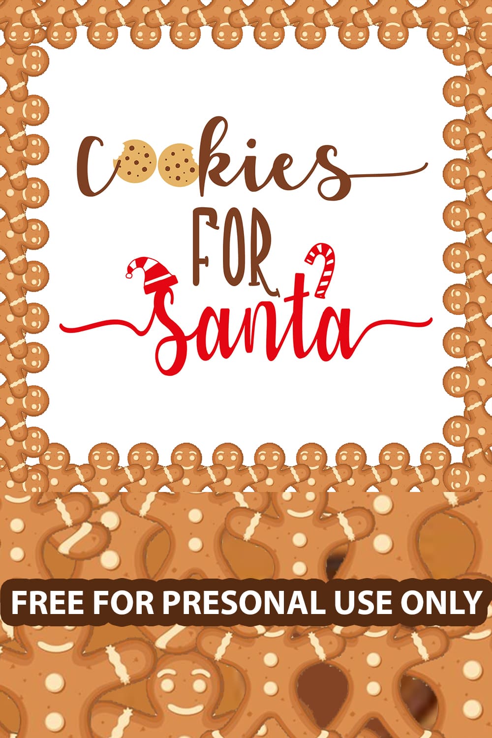 Quote Cookies for Santa Pinterest Collage image by MasterBundles.