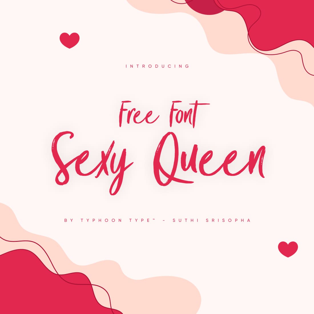 Sexy Queen Free Font Awesome Main Cover by MasterBundles.