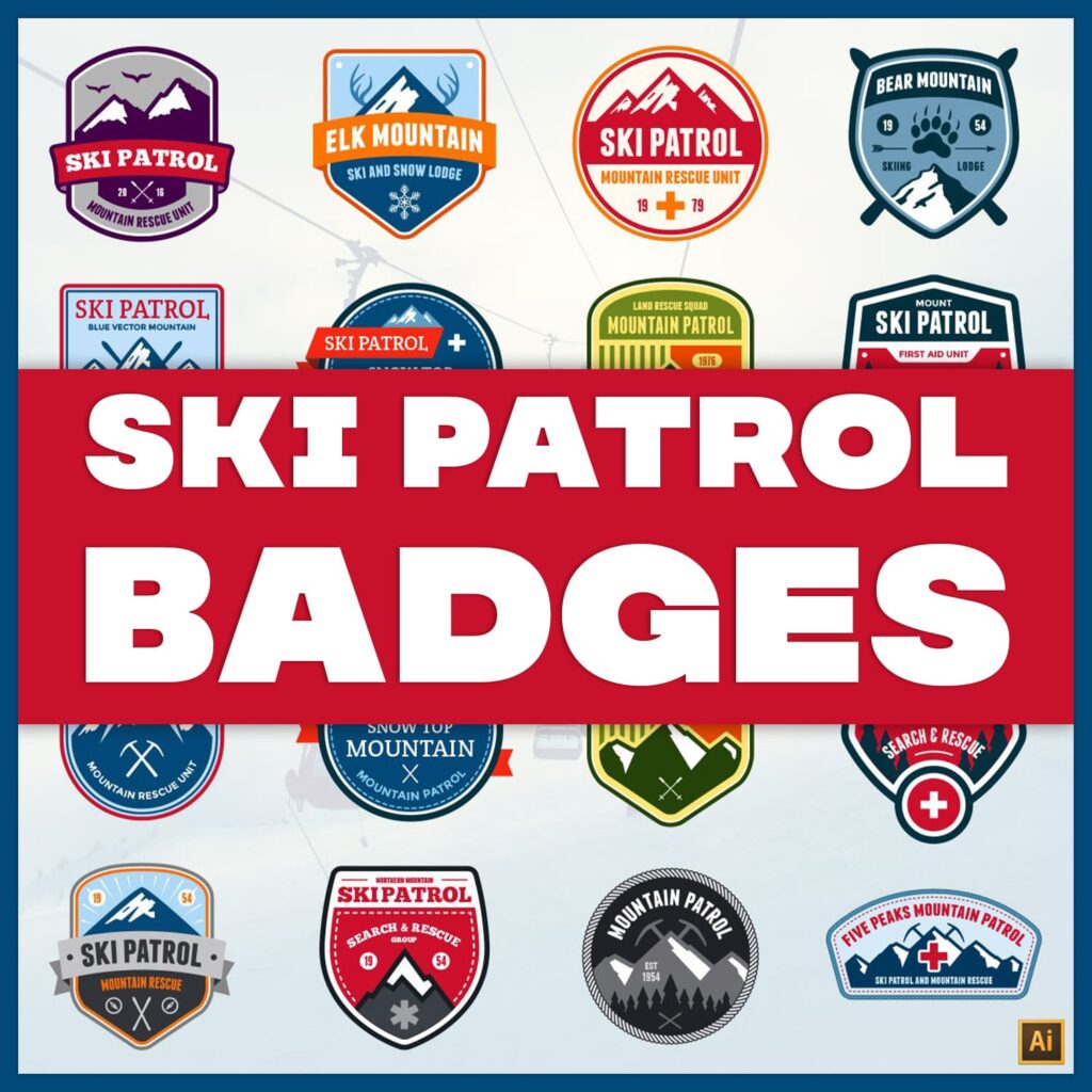 Ski Patrol Badges – MasterBundles