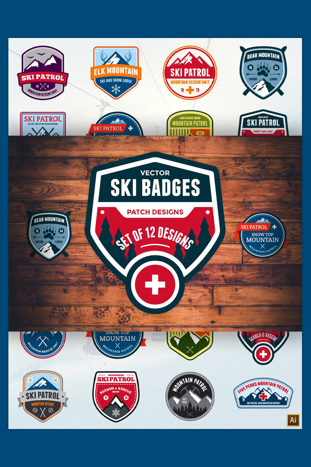 Ski Patrol Badges Pinterest image2.