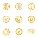Bitcoin Icon Set cover image.