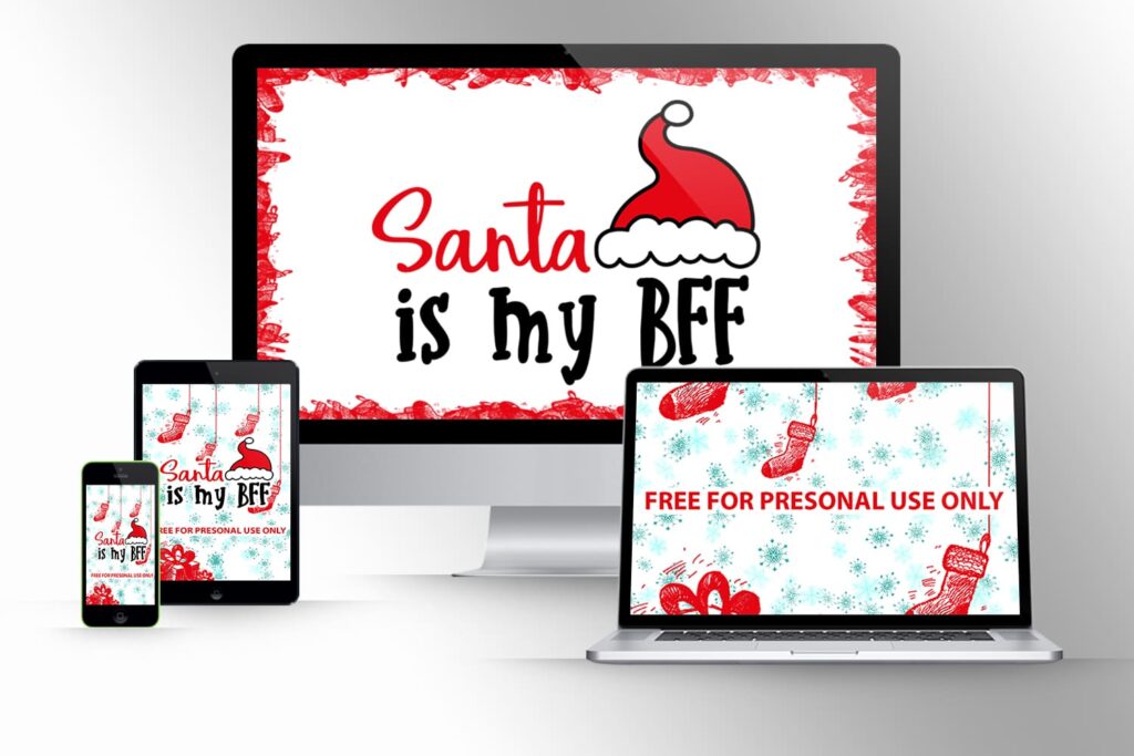 Quote santa is my bff on devices.