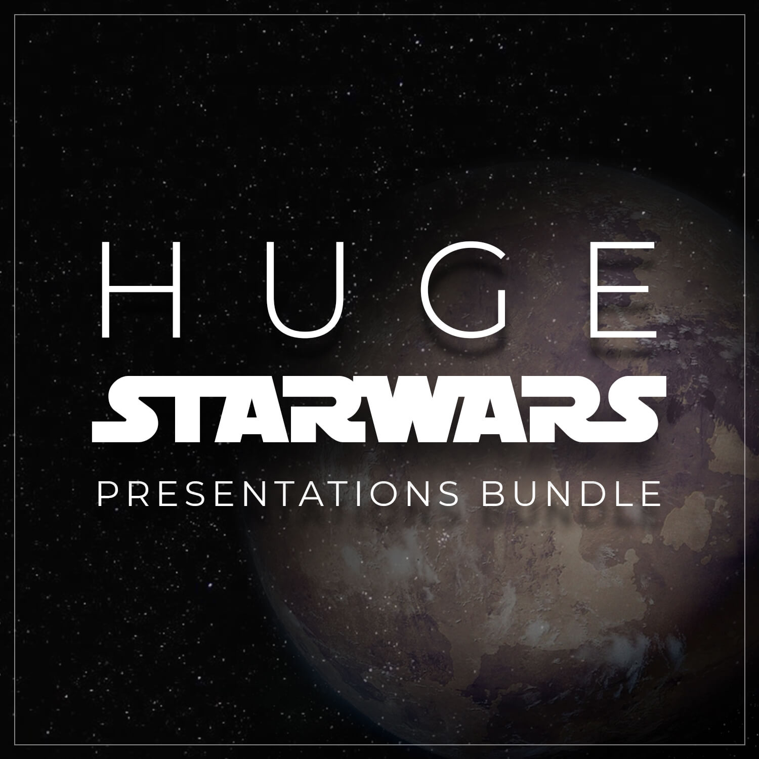 HUGE StarWars Presentations Bundle cover image.