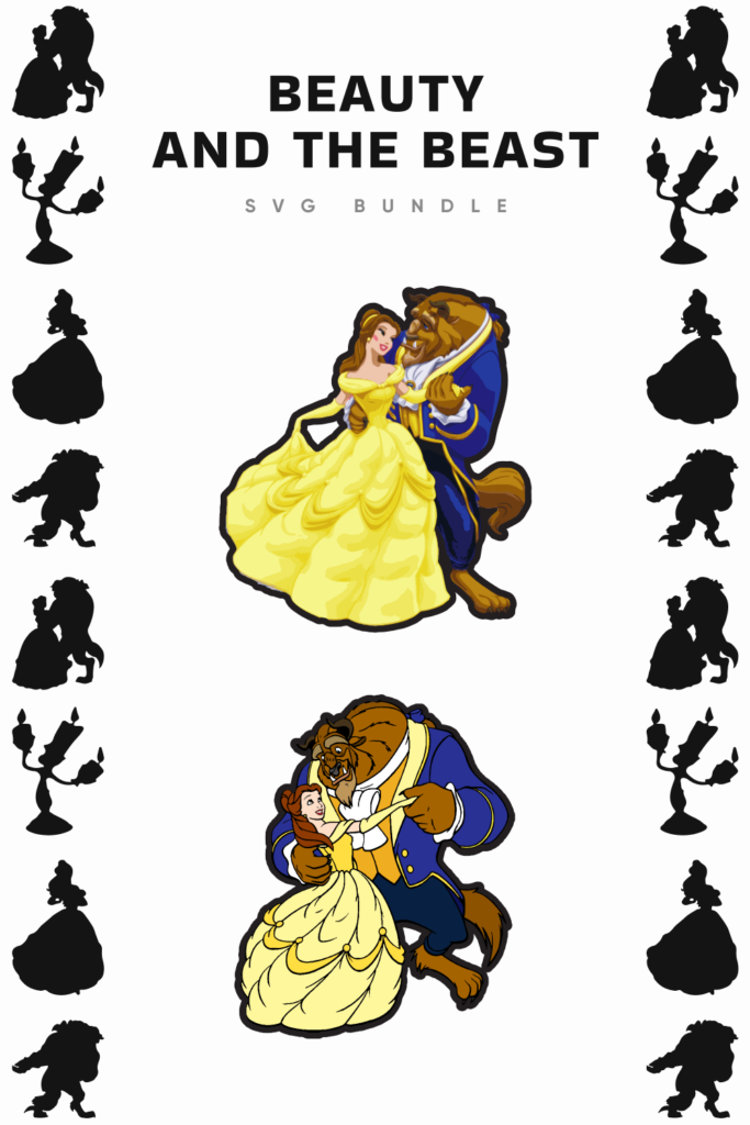 Beauty and the Beast SVG Files – MasterBundles