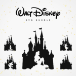 Disney Castle SVG Files cover image.