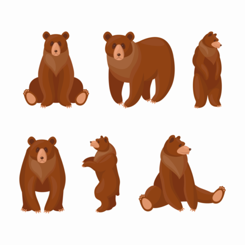 Bear SVG Files Bundle – MasterBundles