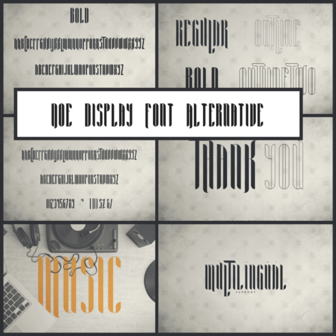 Noe Display Font Alternative cover image.