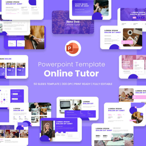 Free Dark Back To School Powerpoint Template | Master Bundles