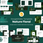 Nature Floral Google Slides Theme covwr image.