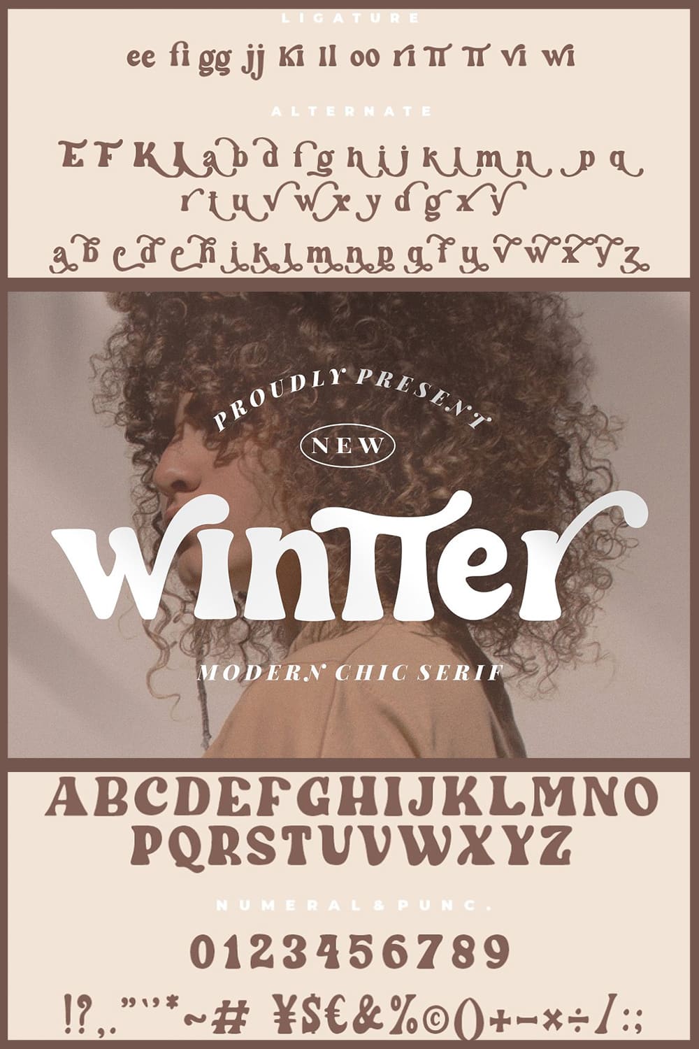 Wintter Modern Chic Serif Symbols Preview.