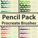 33 Colored pencils procreate brushes – MasterBundles