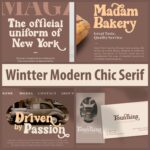 Wintter Modern Chic Serif Symbols Preview - "Driven By Passion".