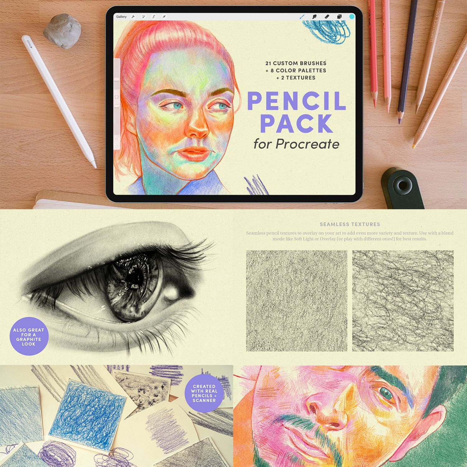 Pencil Pack For Procreate -