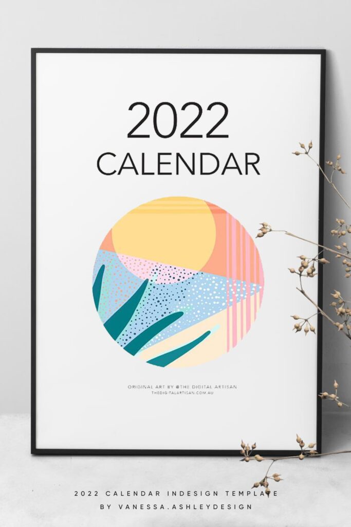 2022 Calendar InDesign Template – MasterBundles