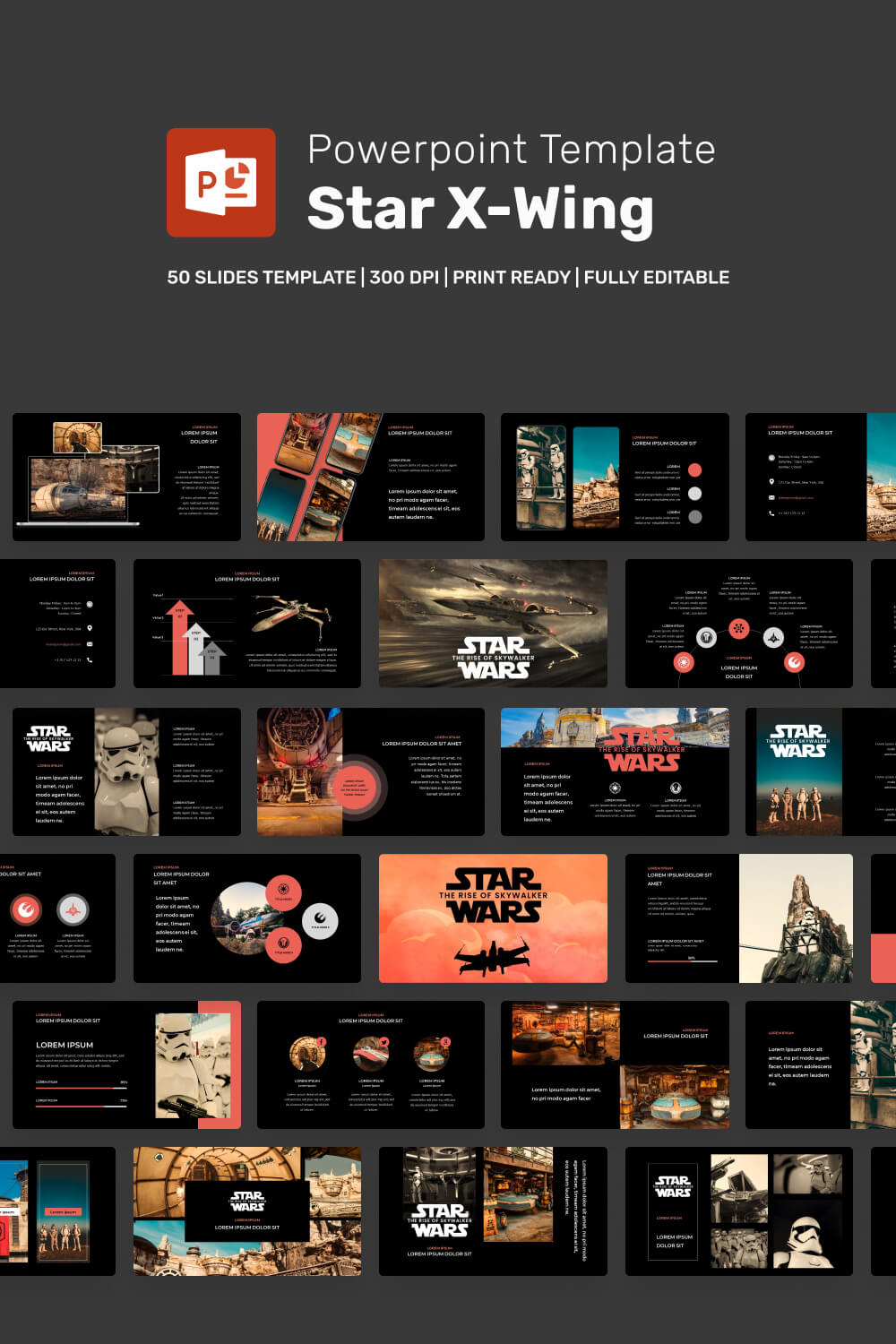 3 xwing powerpoint template 1000h1500 1