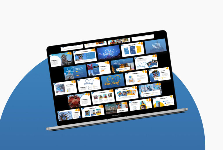 Walt Disney Presentation Template MasterBundles