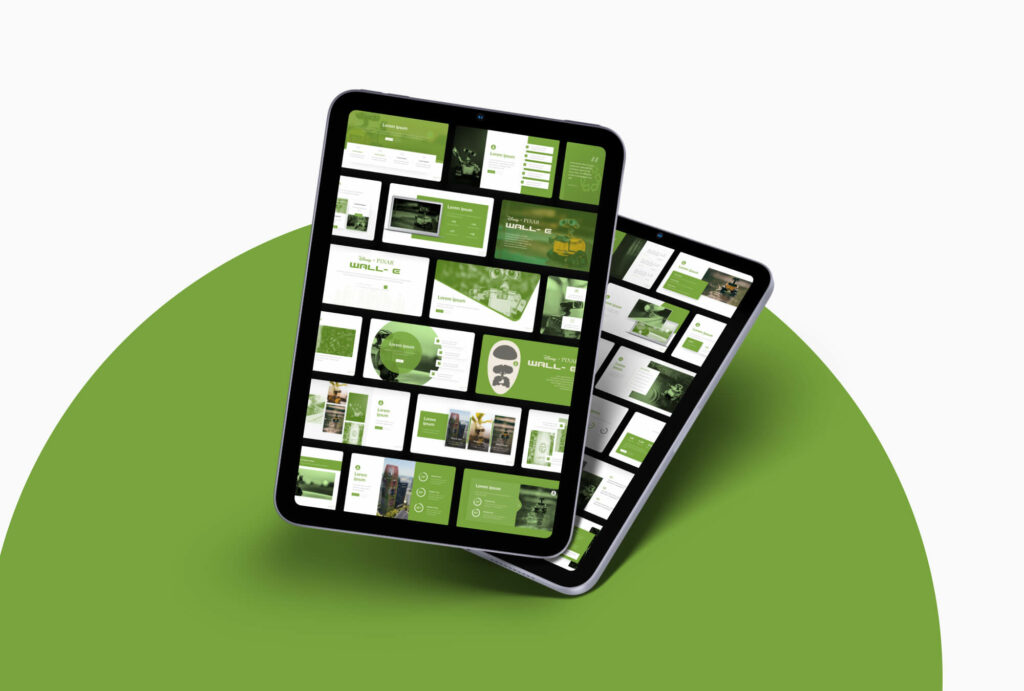 WallE Disney Google Slides Themes MasterBundles