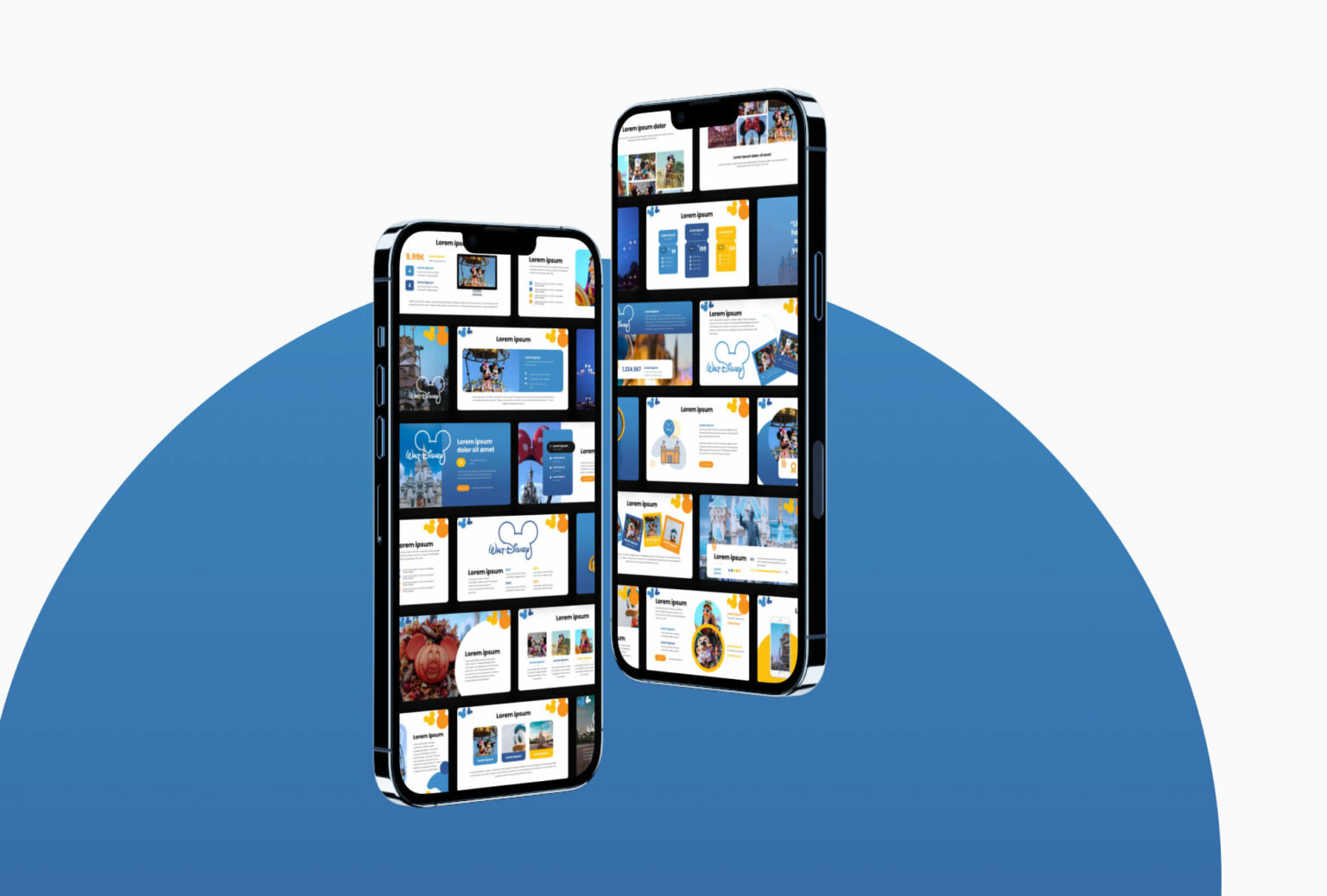 Walt Disney Presentation Template MasterBundles