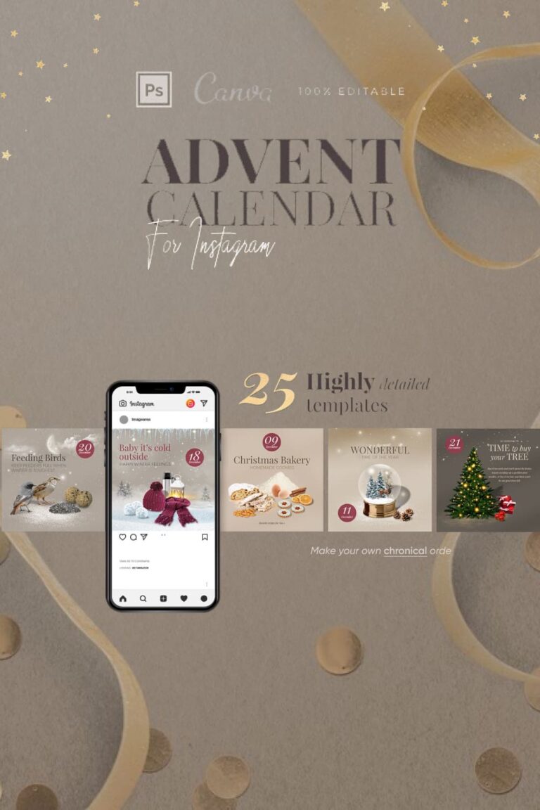 Advent Calendar Instagram MasterBundles