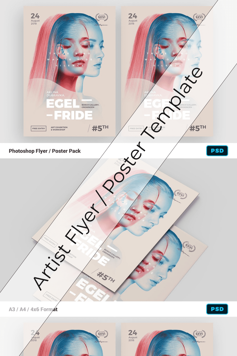 Artist Flyer / Poster Template – MasterBundles