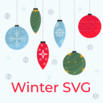 Christmas Decorations SVG Pack cover image.