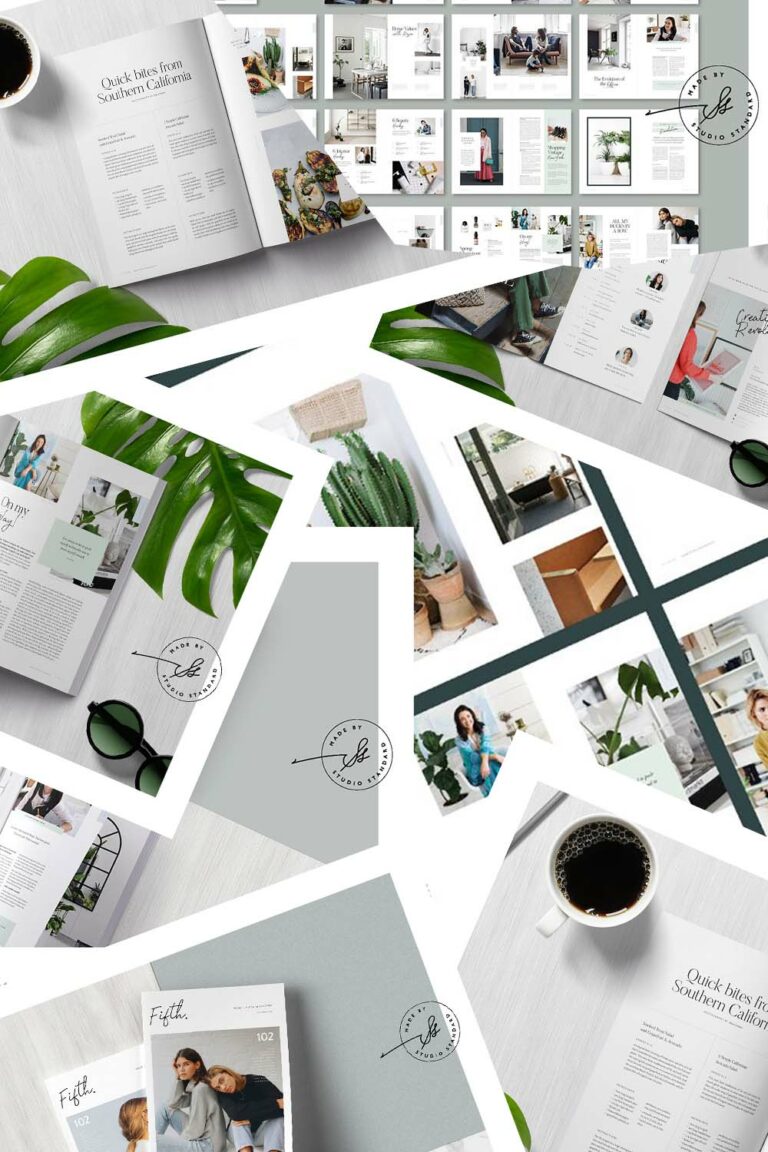 FIFTH Magazine Template – MasterBundles