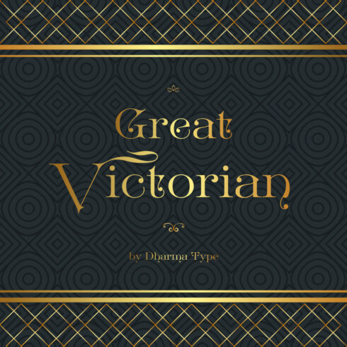 Great Victorian Free Font MasterBundles Awesome Main Cover.