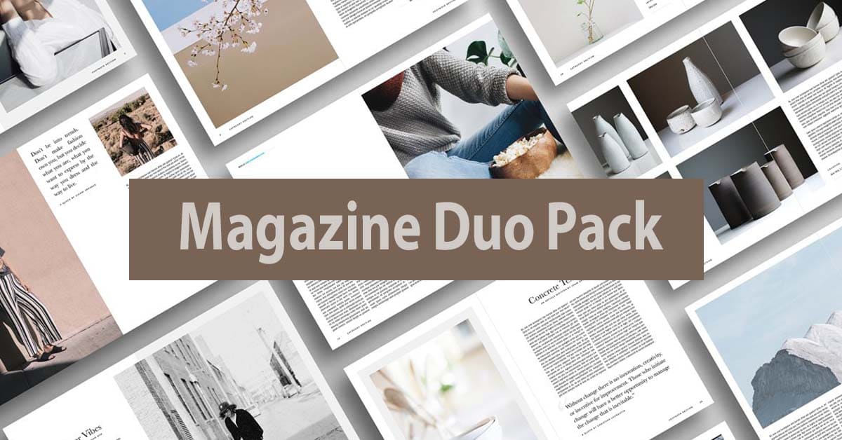 Magazine Duo Pack facebook image.