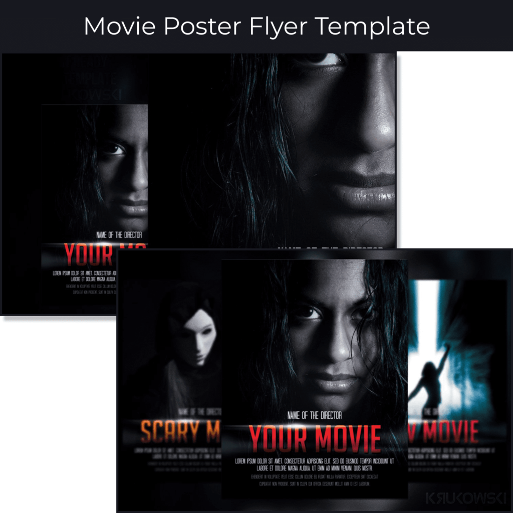 Movie Poster Flyer Template – MasterBundles