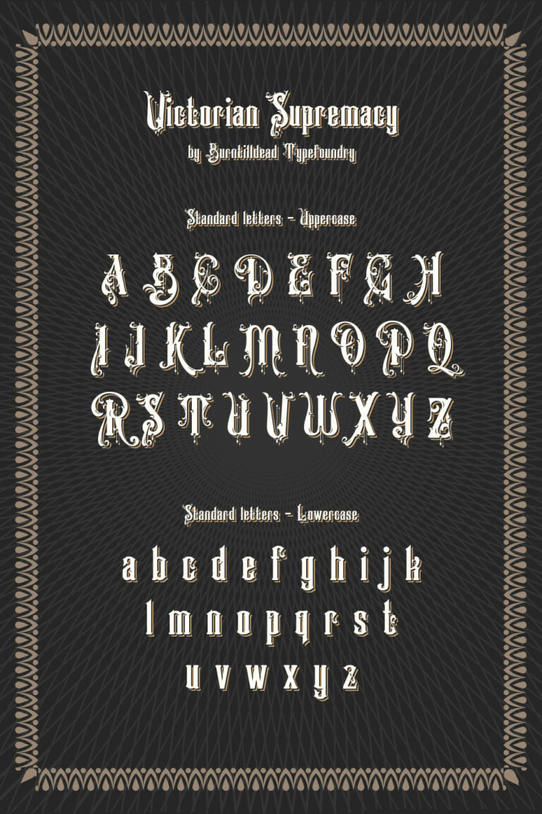 Victorian Supremacy Free Font