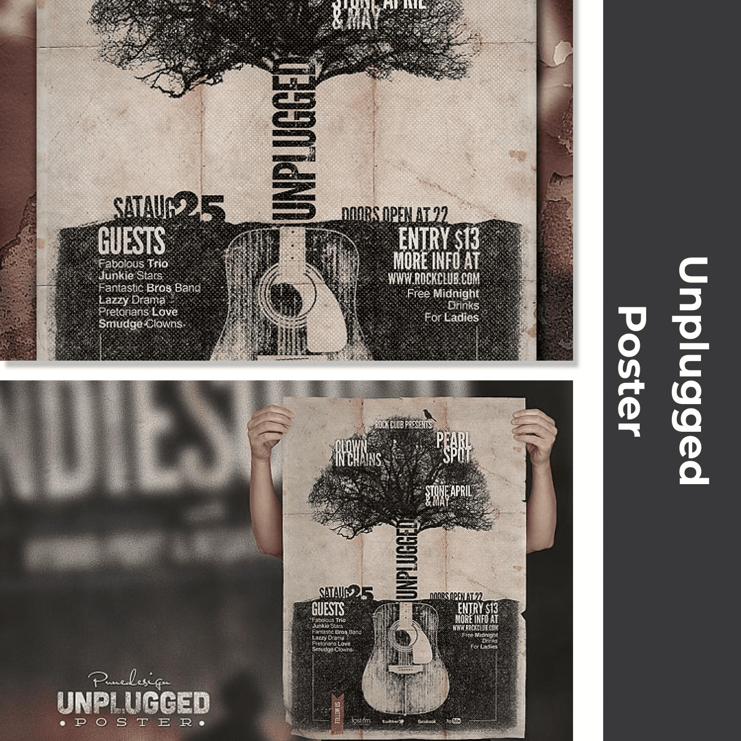 Unplugged Poster preview image.