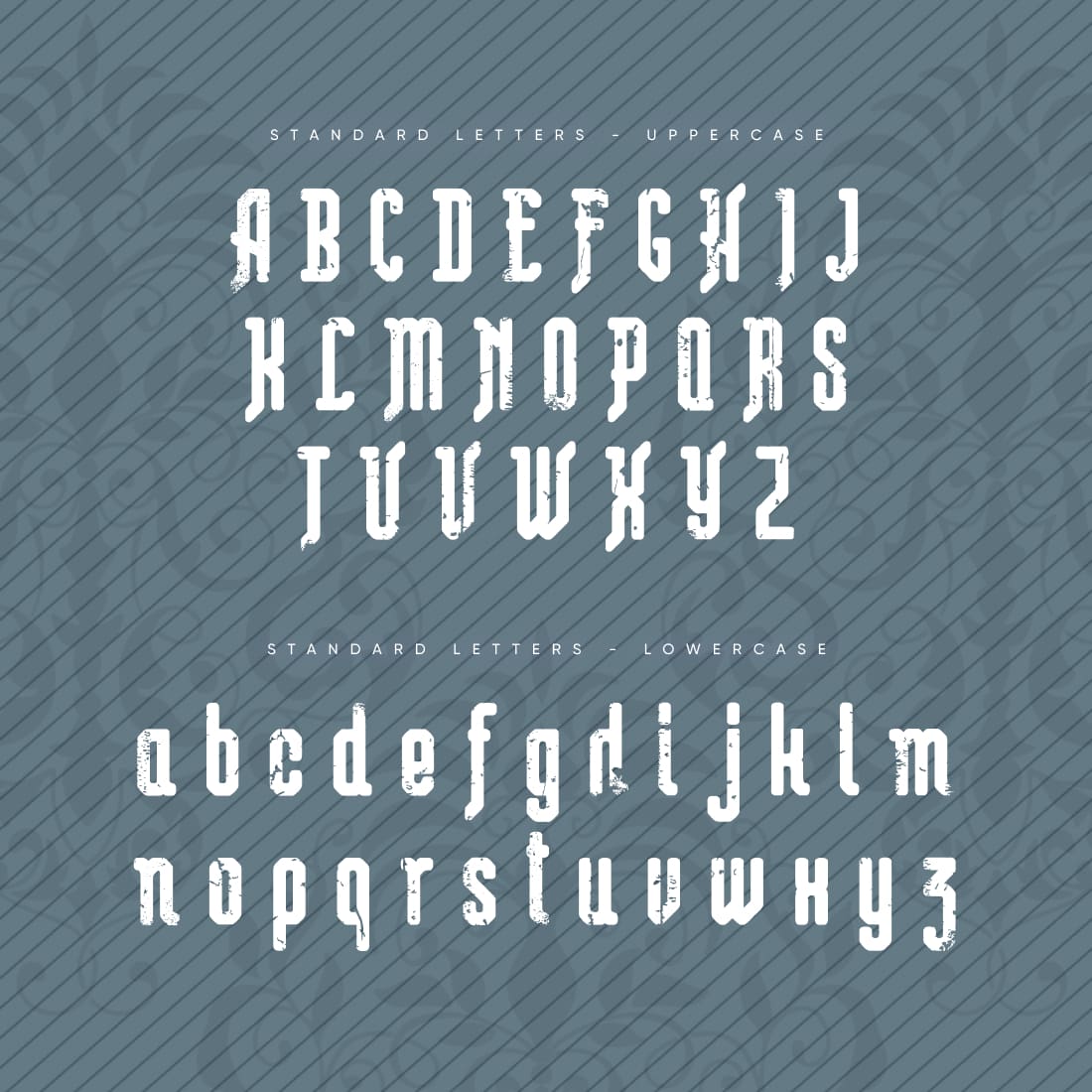 Victorian Art Magic Remains Free Font Alphabet Cover Preview.