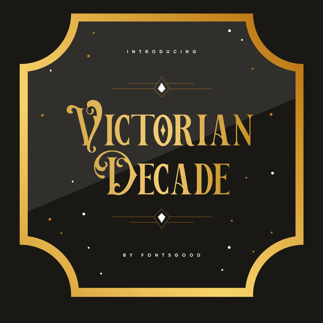 Victorian Decade Free Font Main MasterBundles Cover.