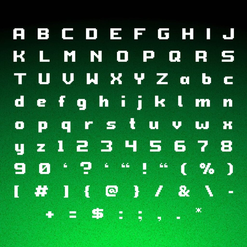 Bumbershoot Pixel Font – MasterBundles