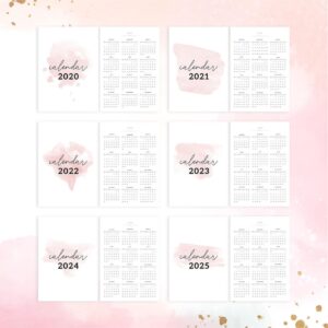 Calendar Template – MasterBundles