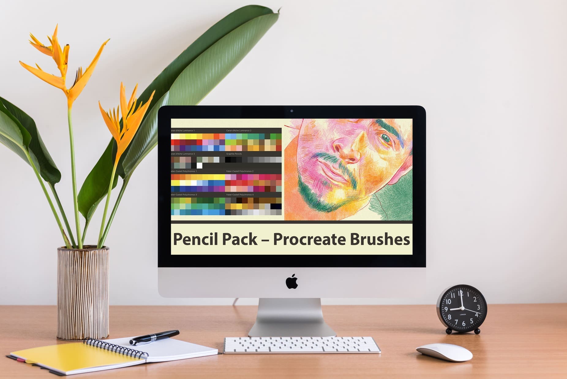 Pencil Pack- Procreate Brushes On The Monoblock.