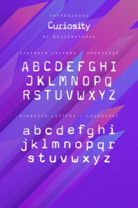 Curiosity Monospace Sans-Serif Font | Master Bundles