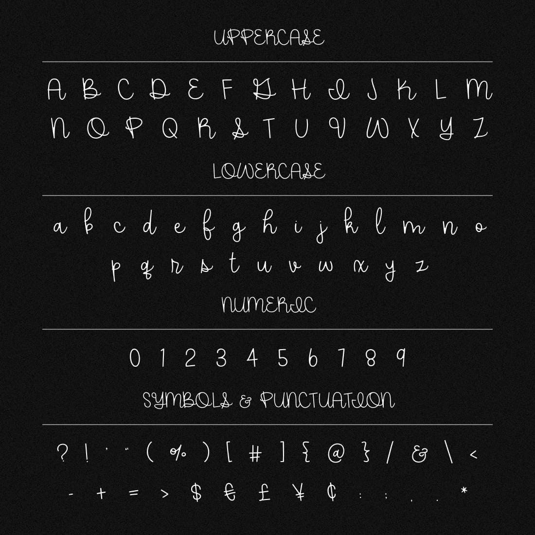 Farmhouse rooster free font preview.