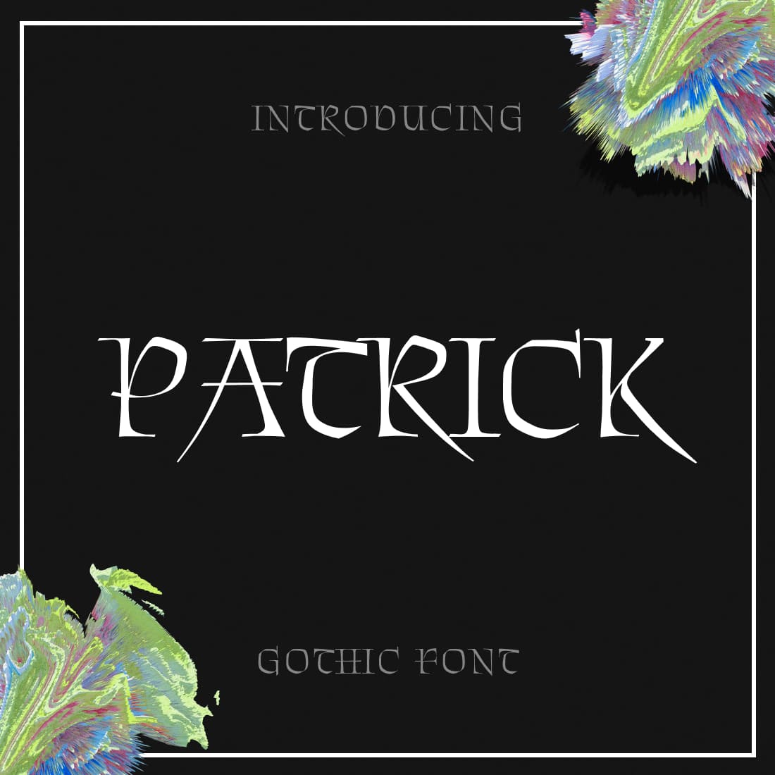 Free Patrick Font main cover by MasterBundles.