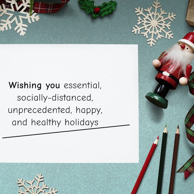 Free Postcard: Wishing You Happy Holidays cover image.