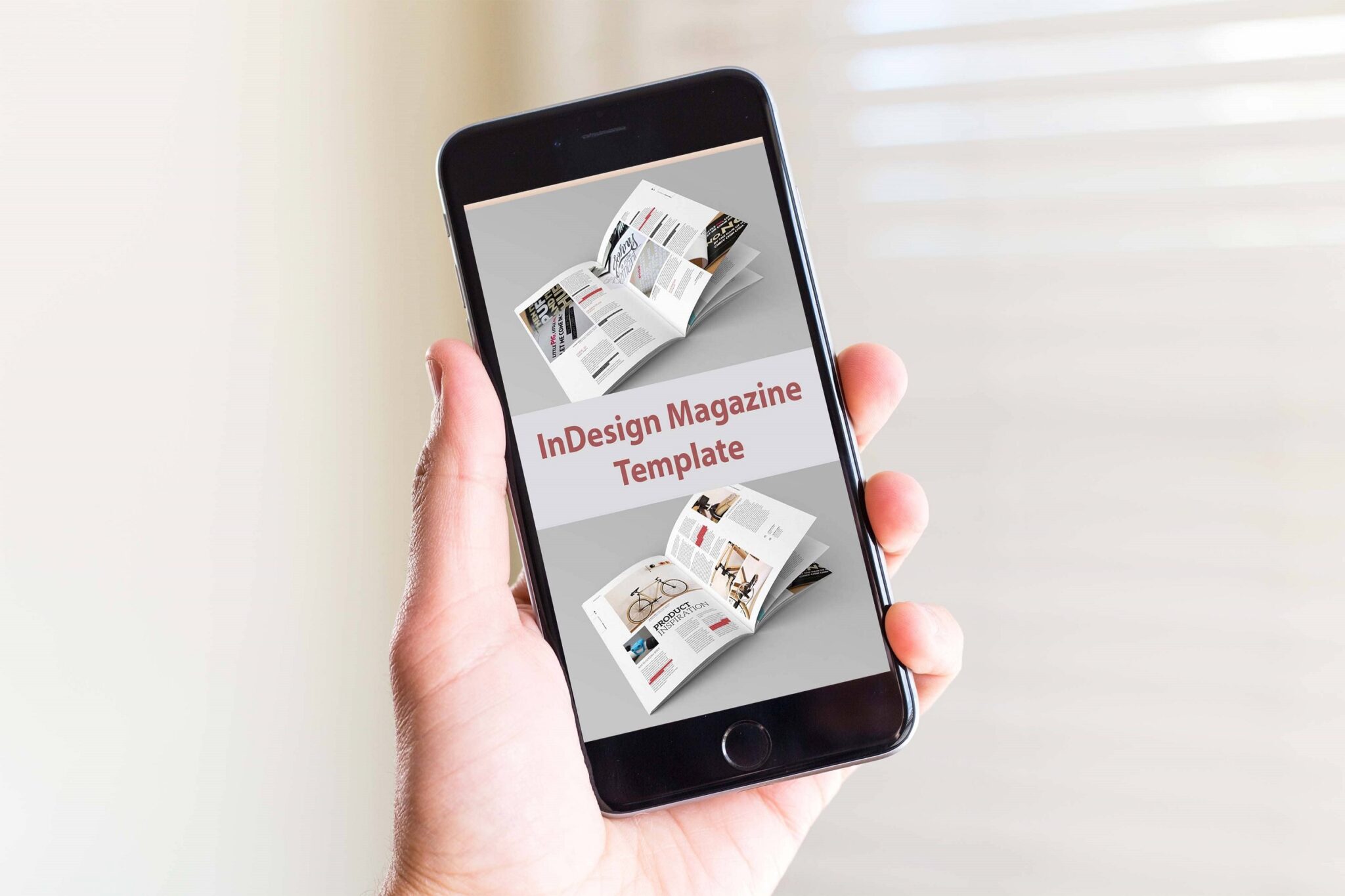 InDesign Magazine Template MasterBundles