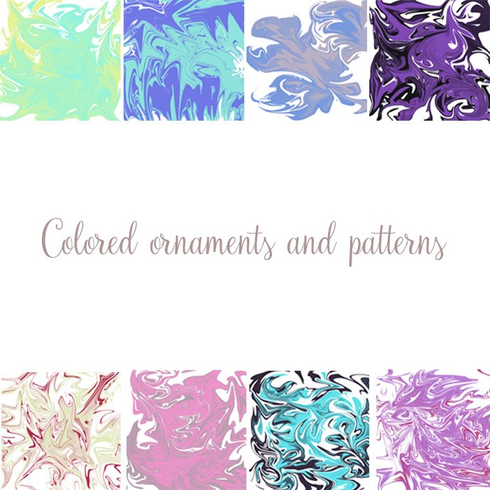 Colored Ornaments and Patterns cover image.