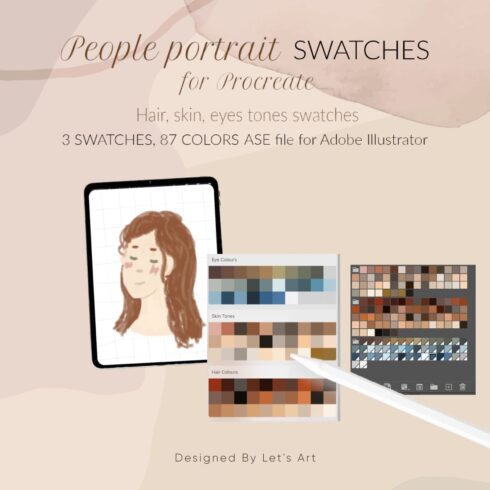 people portrait swatches cover image.