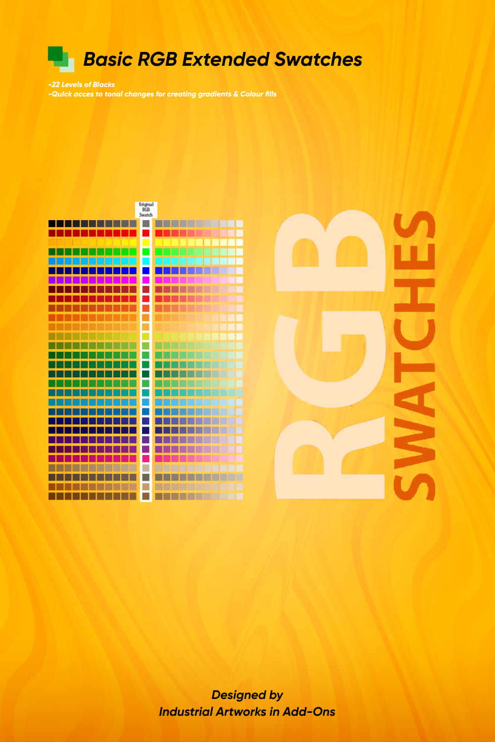 rgb extended swatches illustrator pinterest image.