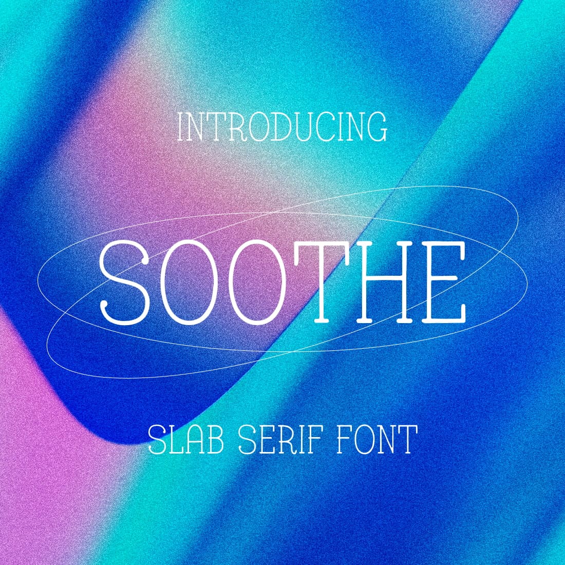 Soothe Slab Serif Font main cover by MasterBundles.